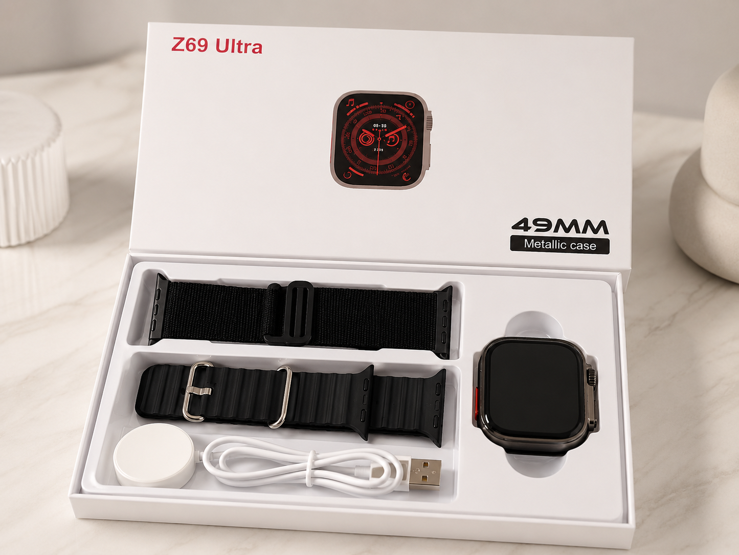 Smartwatch Z69 ultra (doble malla)